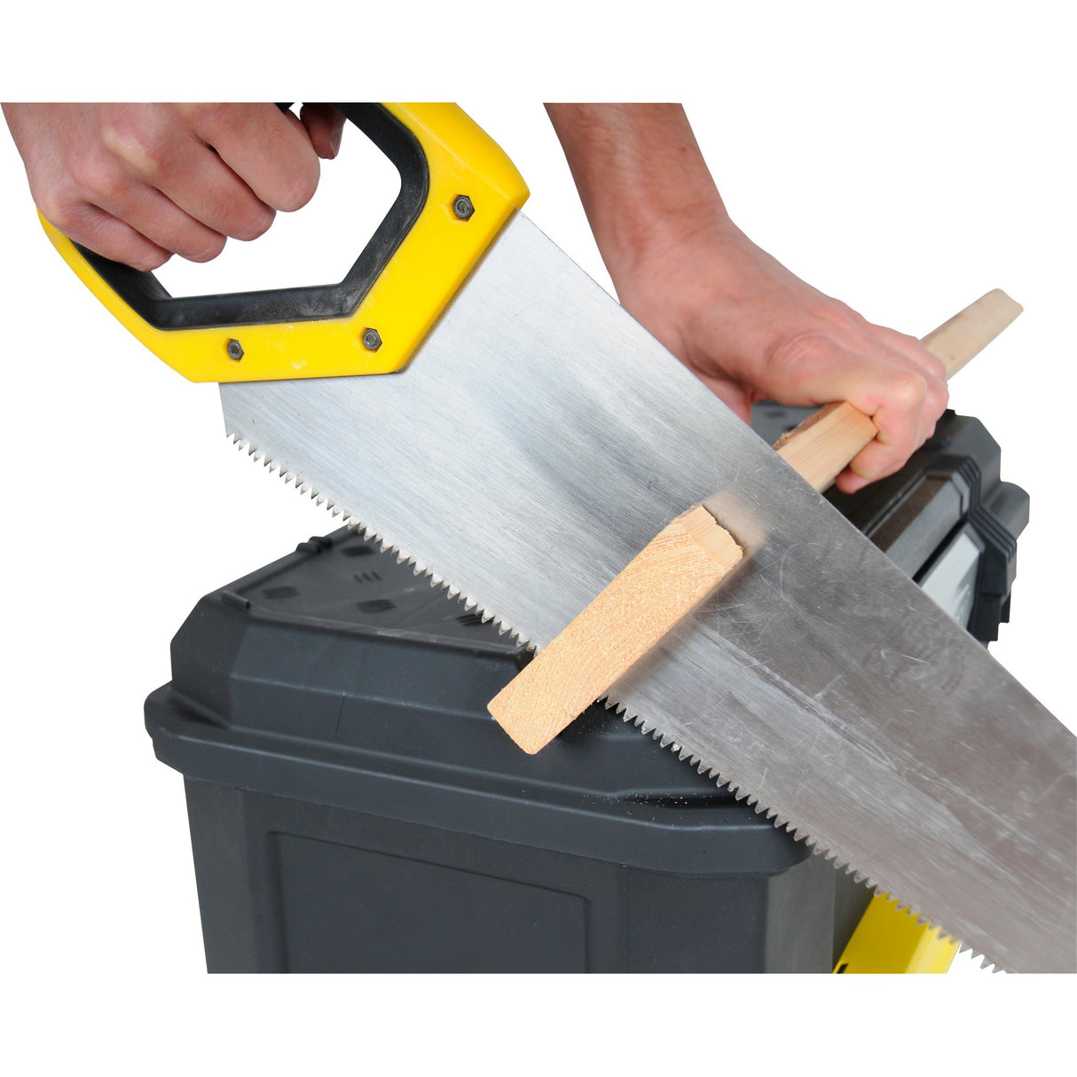 Case d'outils Stanley 19 avec verrouillage de pression et tiroir