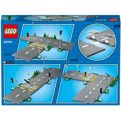 Plaques routières Lego city 60304