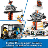 Lego City - Jouet de construction base spatiale et rampe de lancement de fusée (60434)