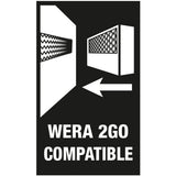 Wera kraftform kompakt vario ra, jeu d'embouts 7 pièces (noir vert)