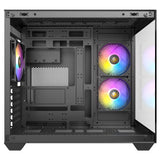 Boîtier tour midi Antec cx800 argb (noir | 2x usb-a | verre trempé)