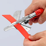 Coupe-onglet Knipex 94 35 215 pour profilés en plastique et en caoutchouc