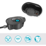 Gardena – ensemble complet de système d'irrigation par pipeline solaire, aquaprecise pour système d'arrosage de pelouse (gris turquoise)