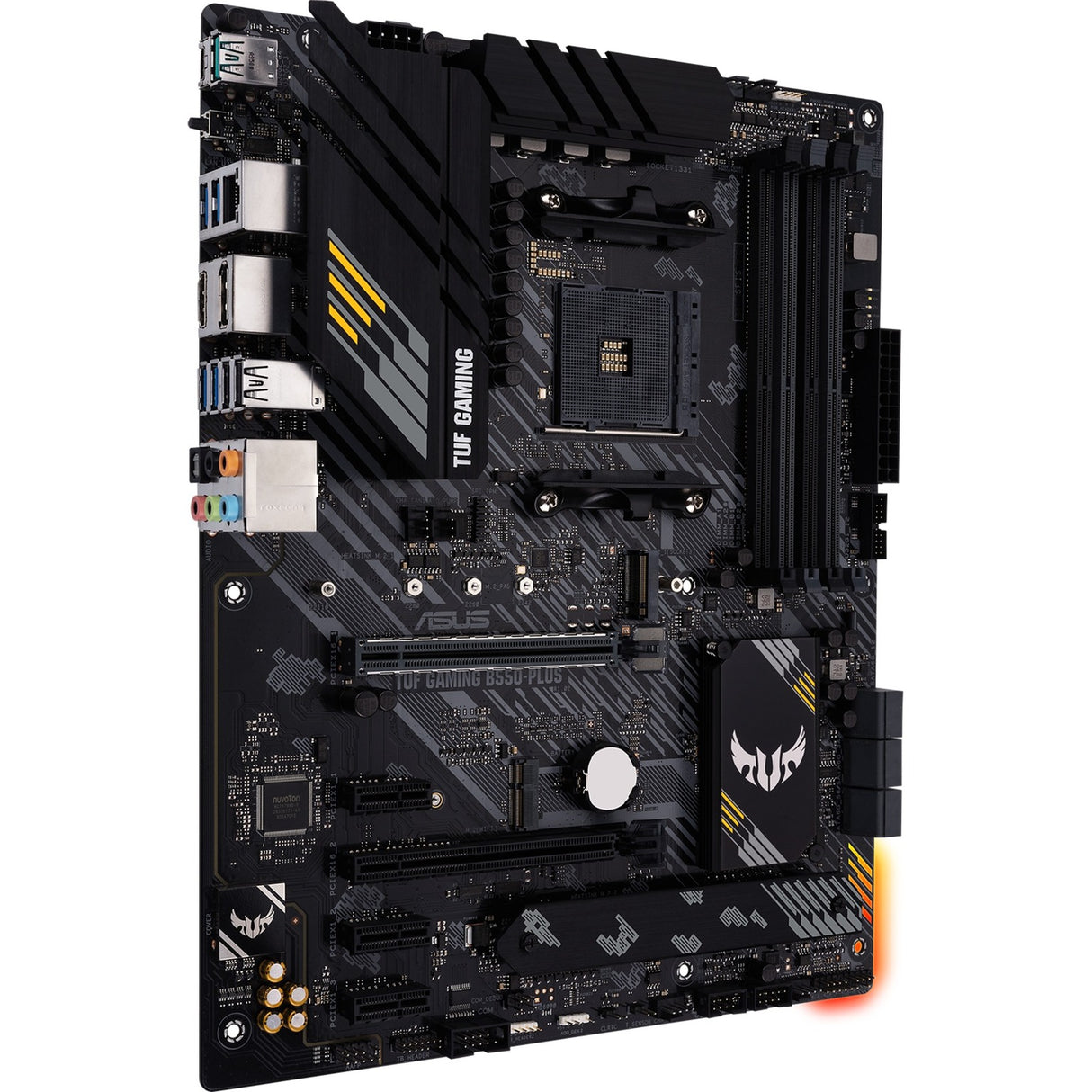Carte mère Asus tuf gaming b550-plus socket am4 (noir, raid, 2.5gb-lan, son, atx)