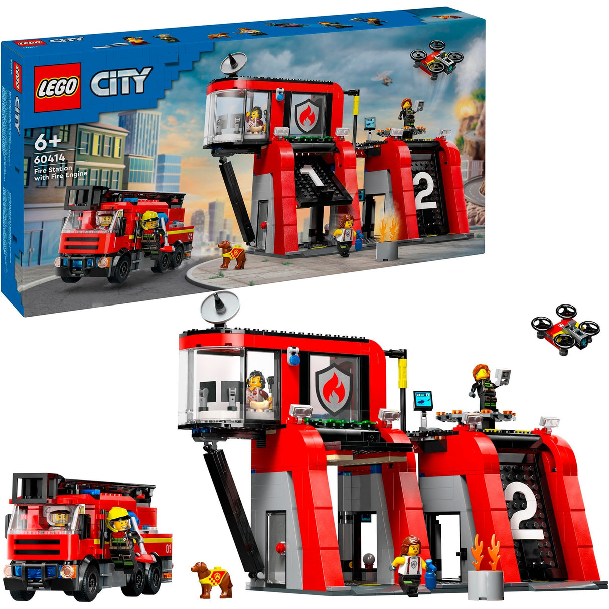 Lego Lego City 60414 Fragrine and Fire