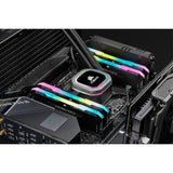 Corsair Vengeance RGB Pro SL 16 Go DDR4-3200 (2x 8 Go) RAM (noir, cmh16gx4m2e3200c16, xmp 2.0)