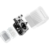 Soyez silencieux! Light Loop 360 ARGB Refroidissement par eau (blanc, connecteur de ventilateur PWM à 4 broches)
