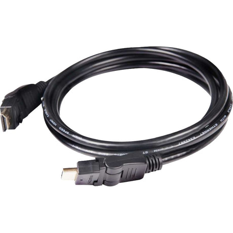 Câble rotatif Club 3D HDMI 2.0 360° (noir, 2 mètres, 4K 60Hz)