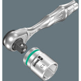 Wera 8008 A Zyklop Mini 3 Ratel avec 1 4 lecteur