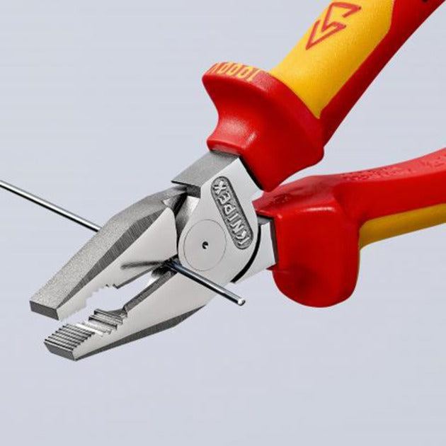 Knipex pince universelle chromée 180 mm - 0206180
