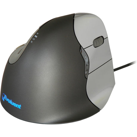 Souris verticale évolutive 4 droite (gris noir)