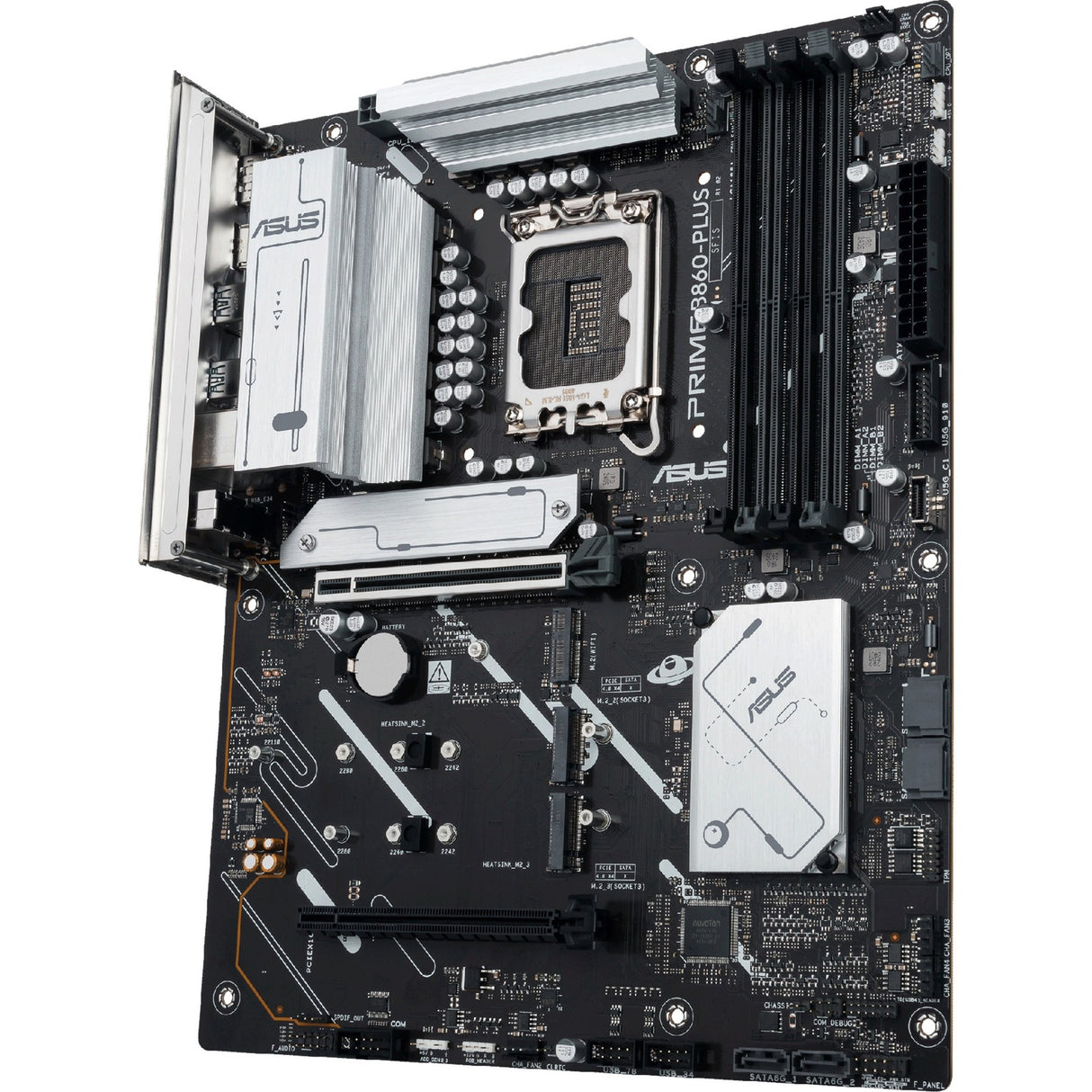 Carte mère Asus Prime B860-Plus-CSM Socket 1851 (RAID, 2,5 Go-LAN, Son, ATX)