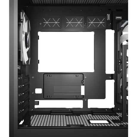 Sharkoon Elite Shark cm100 boîtier tour midi (noir | 2x USB-A | 1x USB-C | RVB | verre trempé)