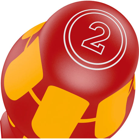 Wera 160 i 6 jeu de tournevis kraftform plus série 100 + rack (rouge jaune, 6 pièces)