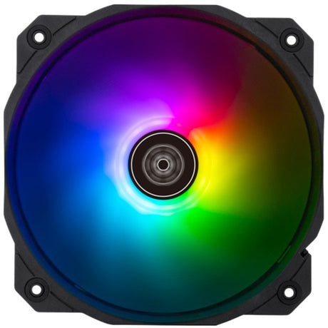 Silverstone shark force 160 argb ventilateur de boîtier (noir, 160 x 160 x 25 mm, pwm)