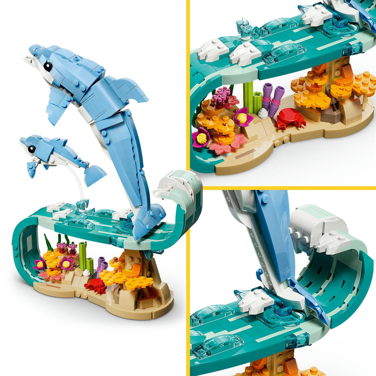 Lego créateur 31385 animaux marins beaux dauphins