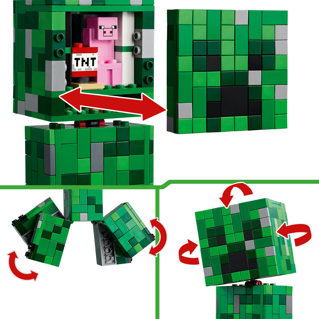 Lego minecraft 21276 la plante grimpante