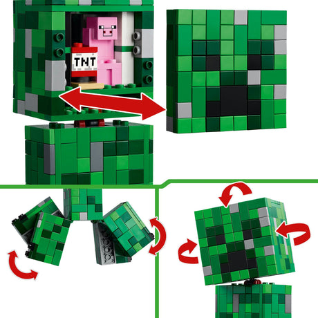 Lego minecraft 21276 la plante grimpante