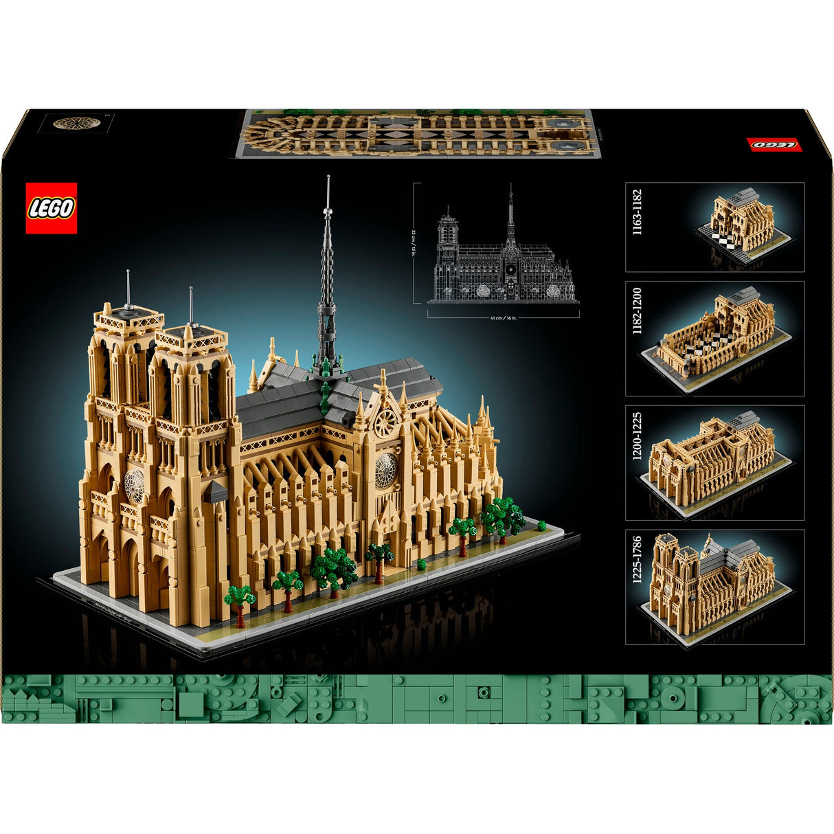 Lego architecture notre-dame de paris - 21061