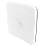 Point d'accès Mikrotik Sxtsq Lite2 (rbsxtsq2nd) (gris blanc, processeur Qualcomm QCA9533, PoE, WiFi 4)