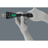 Wera 8000 c black edition zyklop speed cliquet avec 1 2 entraînements (noir vert)