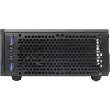 Boîtier htpc Silverstone milo ml05b (noir | 2x usb-a)