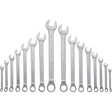 Outils à main Stanley Jeu de clés mixtes à transmodule Stanley 16 pièces - stmt1-74178 - stmt1-74178