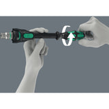 Wera 8000 c black edition zyklop speed cliquet avec 1 2 entraînements (noir vert)