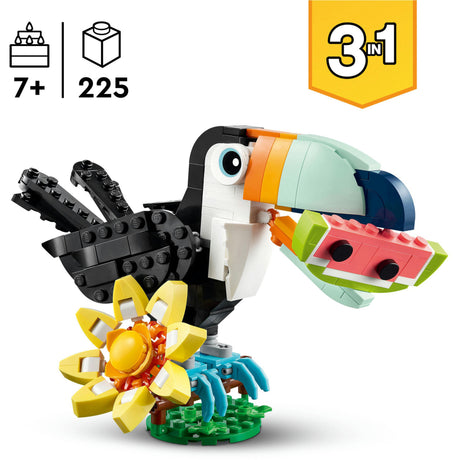 Lego Creator 31173 animaux sauvages : toucan tropical