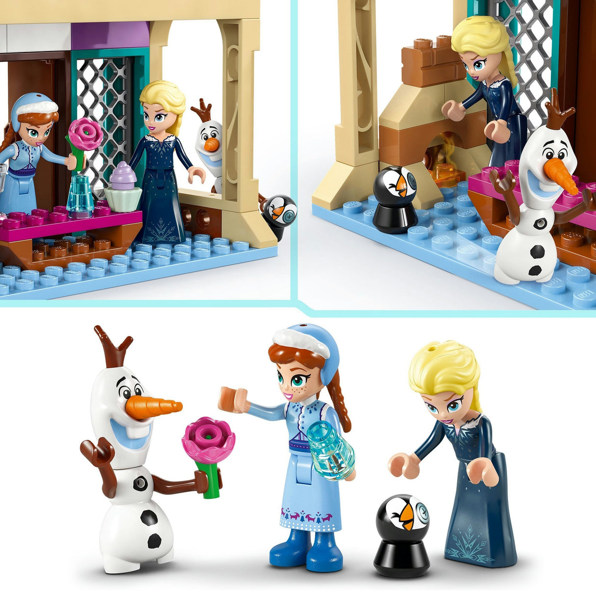 Lego Disney Princess 43265 Le château d'Arendelle congelé