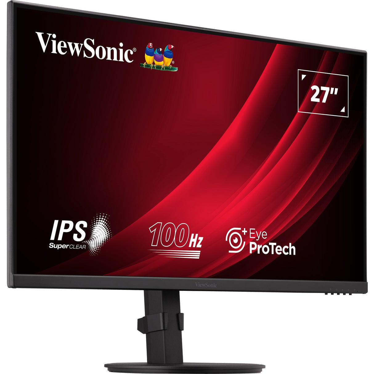 Moniteur Viewsonic VA2708-HDJ 27 (noir, 1x HDMI, 1x port d'affichage, VGA)