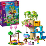 LEGO Friends 42666 Fête d'anniversaire de chat et cabane dans les arbres