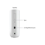 Netgear Orbi 370 Système maillé WiFi, système maillé WiFi 7 double bande, routeur maillé 3 pièces (blanc, 1x routeur Orbi WiFi 7 (RBE371), 2x satellites Orbi WiFi 7 (RBE370))