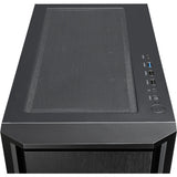 Boîtier tour midi Chieftec pro midi q (noir | 3x USB-A | 1x USB-C)