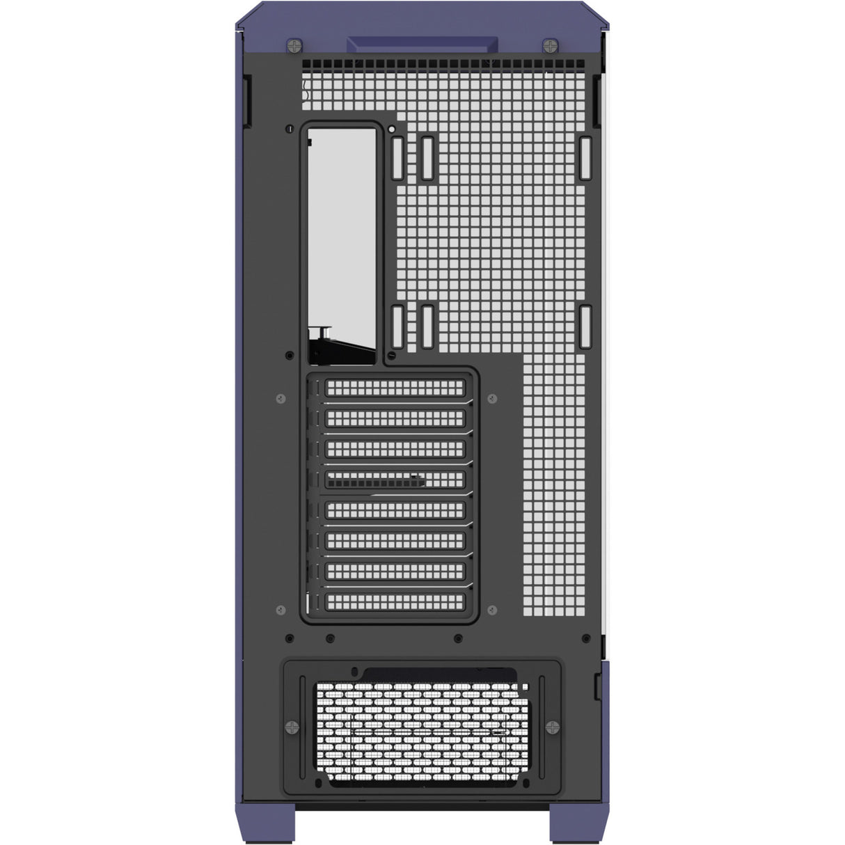 Thermaltake view 600 tg future dusk big tower behuizing (paars zwart | 2x usb-a | 1x usb-c | tempered glass)