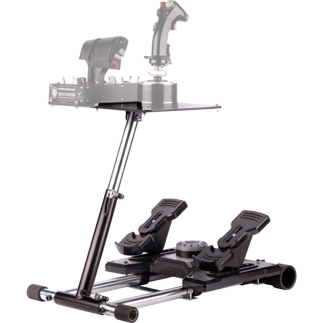 Support de roue pro deluxe v2 Thrustmaster Hotas Warth Holder (noir, pour Thrustmaster Hotas Warthog, saitek x-55, x52, pro et x65)
