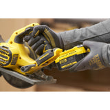 Scie circulaire Stanley fatmax v20 18v scie circulaire à main 190mm (noir jaune, batterie et chargeur inclus, avec étui)
