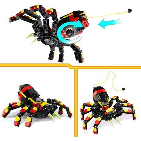 Lego Creator 3en1 Animaux sauvages : araignée passionnante - 31159