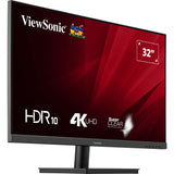 Moniteur Viewsonic VA3208-4K-HD 31,5 (noir (mat), 2x HDMI, 1x port d'affichage)