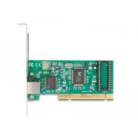 Delock carte pci vers 1 x adaptateur réseau rj45 gigabit lan rtl