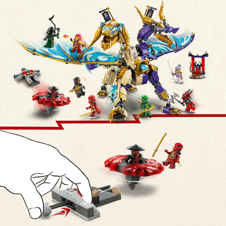 Lego ® ninjago® - ensemble de jouets arc dragon de concentration - 71836