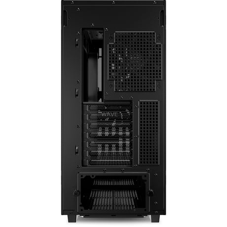 Boîtier tour midi Sharkoon rebel c70m rgb (couleur bois noir | 2x usb-a | 1x usb-c | rgb)