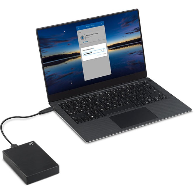 Seagate une touche avec le mot de passe 1 To