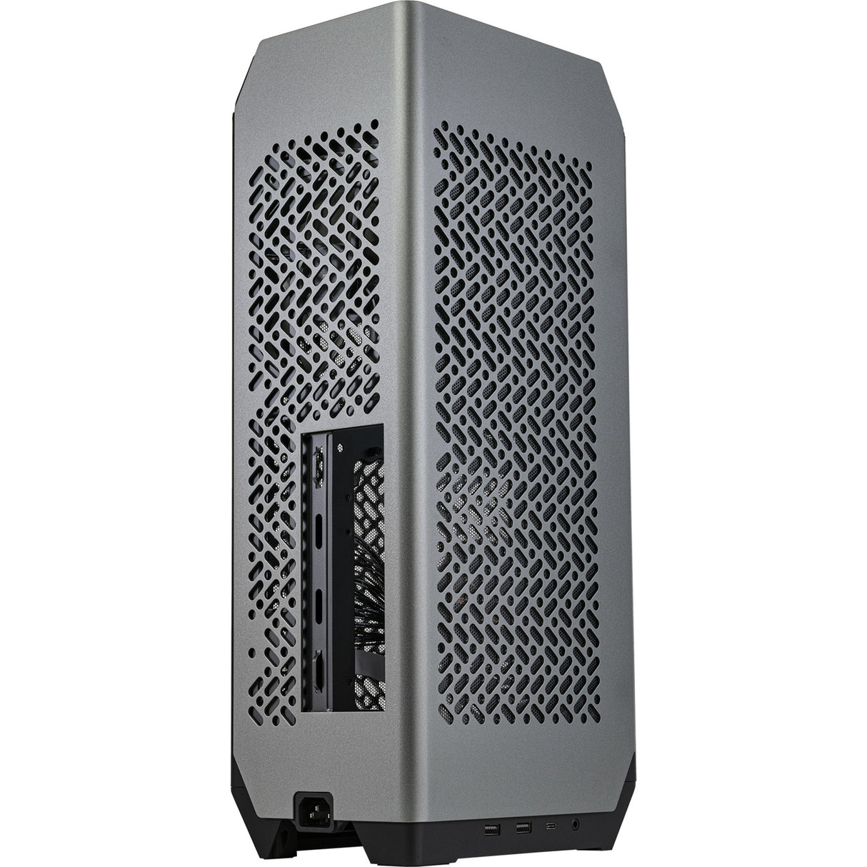 Boîtier mini tour Cooler master ncore 100 max (gris foncé | 2x USB-A | 1x USB-C)