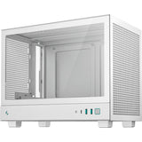 Boîtier mini tour Deepcool ch160 (blanc | 2x USB-A | 1x USB-C | verre trempé)