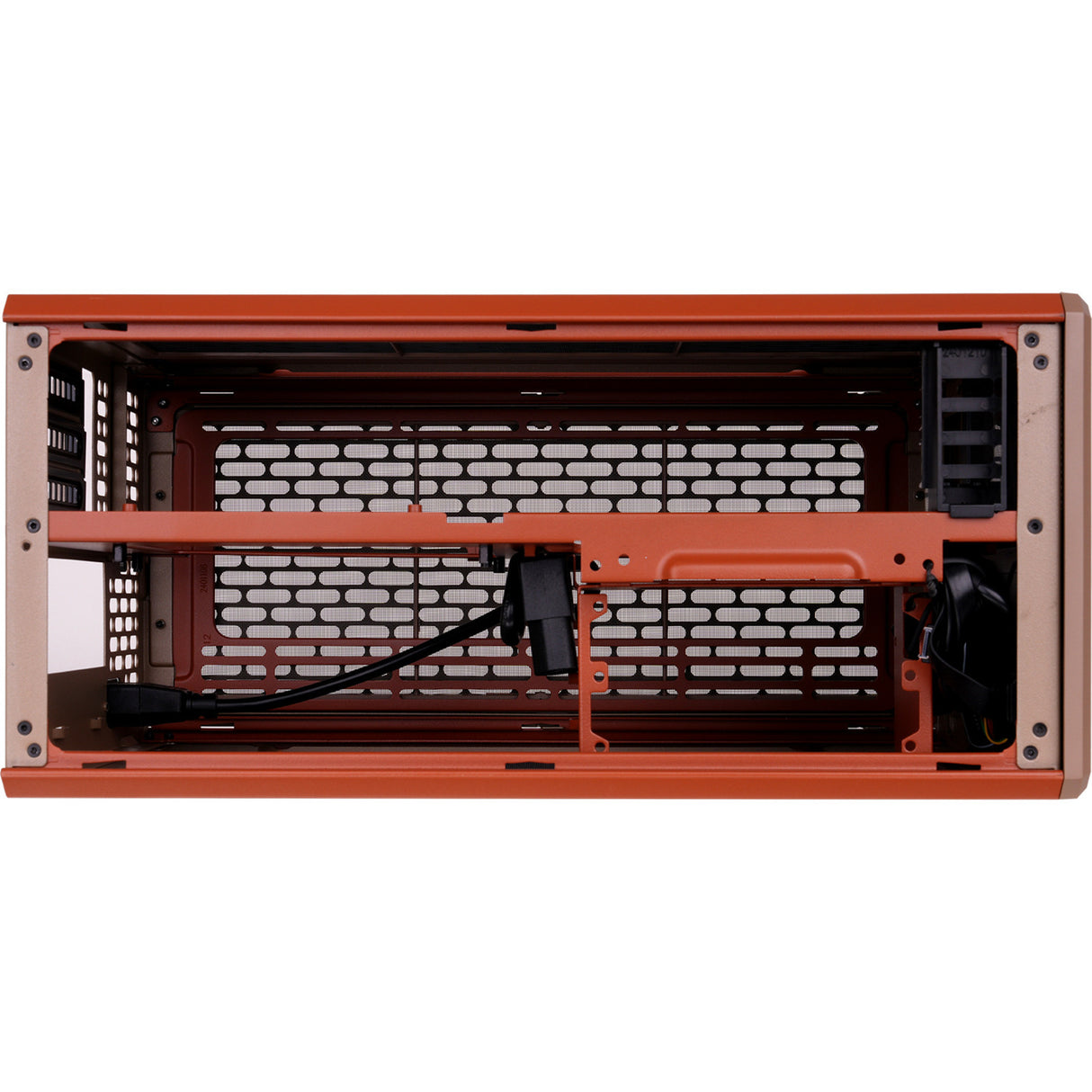 Thermaltake tr100 gravel sand mini tower behuizing (lichtbruin | 2x usb-a | 1x usb-c)