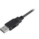 Câble d'extension Sharkoon USB 3.0 (noir, 2 mètres)