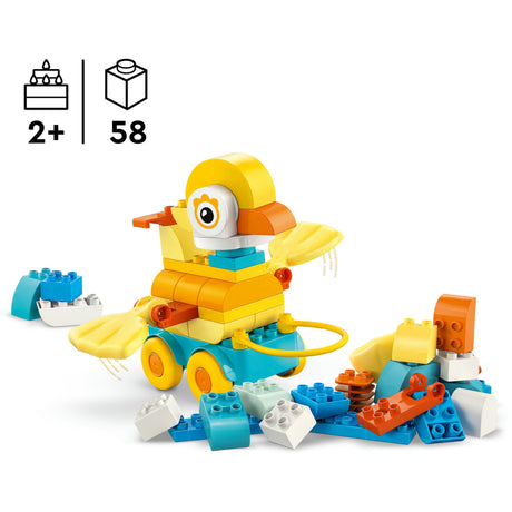 Lego Duplo 10448 Jouet 3 en 1 pour tout-petits Animaux sur roues