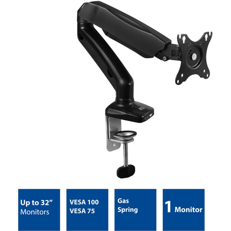 Bras de moniteur act noir ac8311