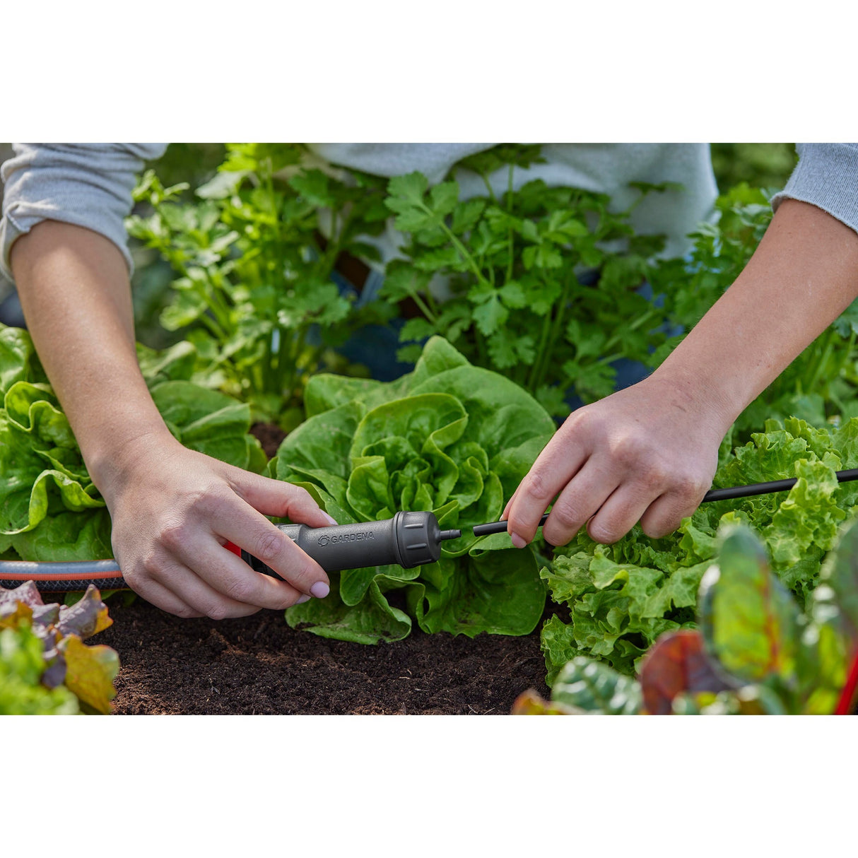 Gardena micro-drip-system appareil principal 1000 système d'égouttement (noir)